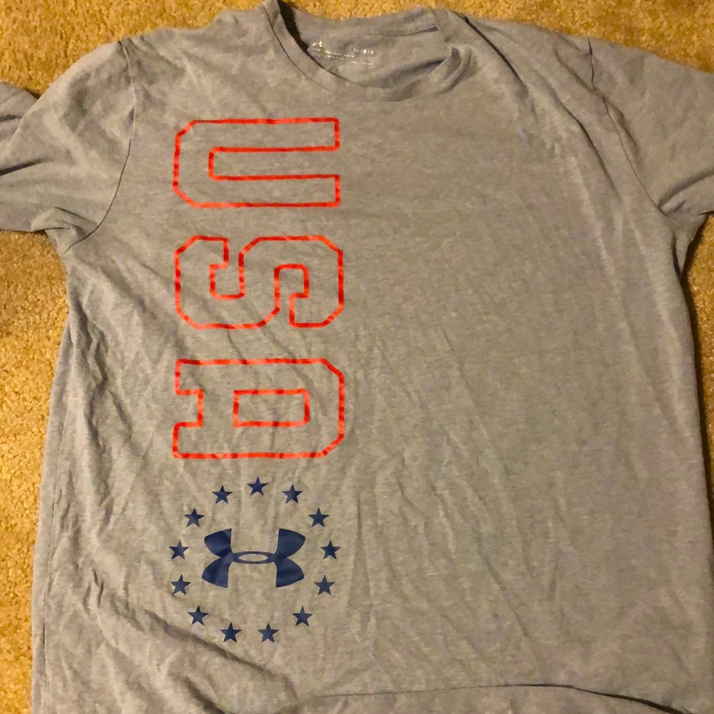 USA under armor tee shirt